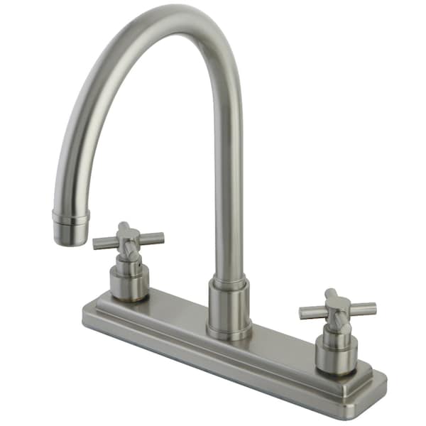 KS8798EXLS 8" Centerset Kitchen Faucet, Brushed Nickel